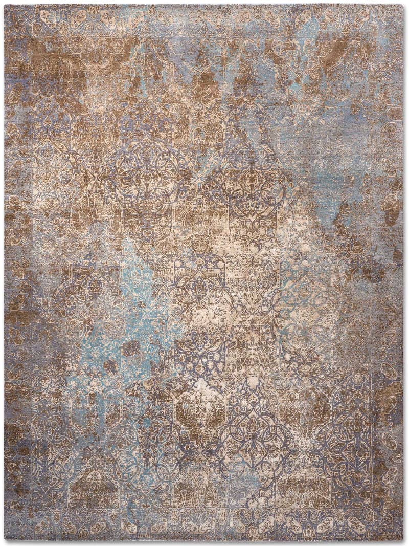 Ferahan Splash handgeweven tapijt | Maat: 140 × 210 cm