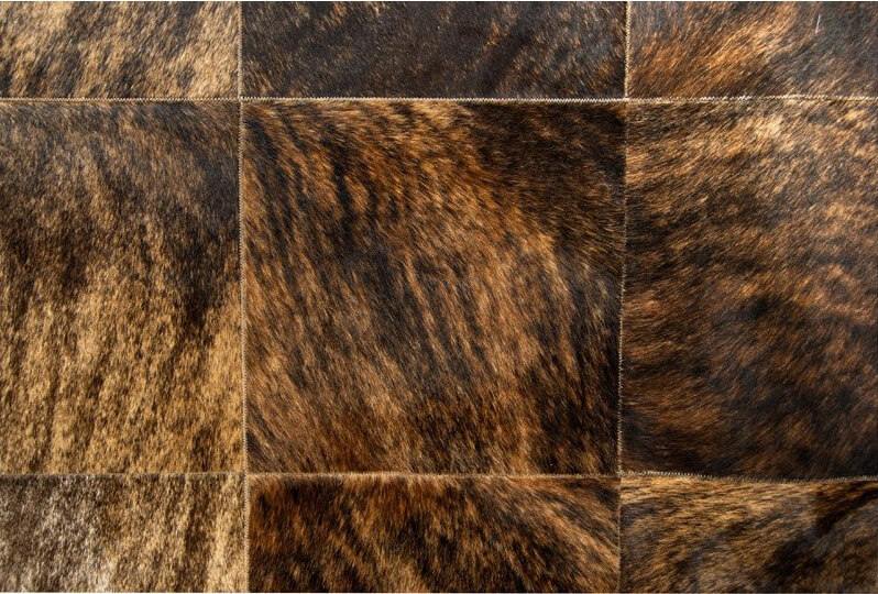 Allexandroupolis koeienhuid tapijt | Maat: 150 × 210 cm