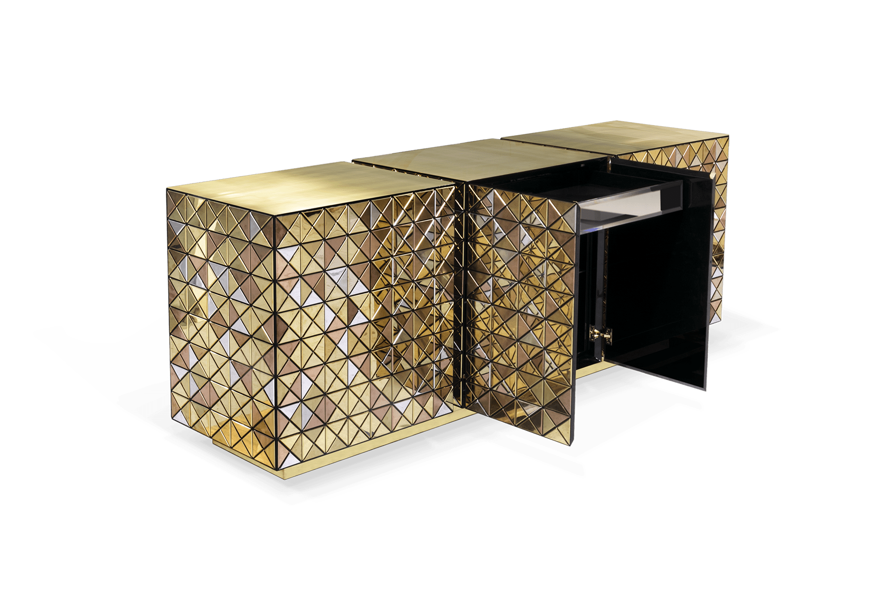 Mosaic luxe dressoir