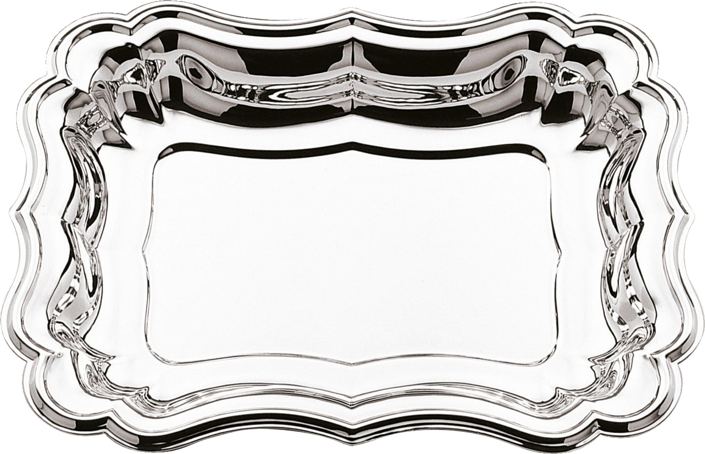 Antiek Rechthoekig Dienblad