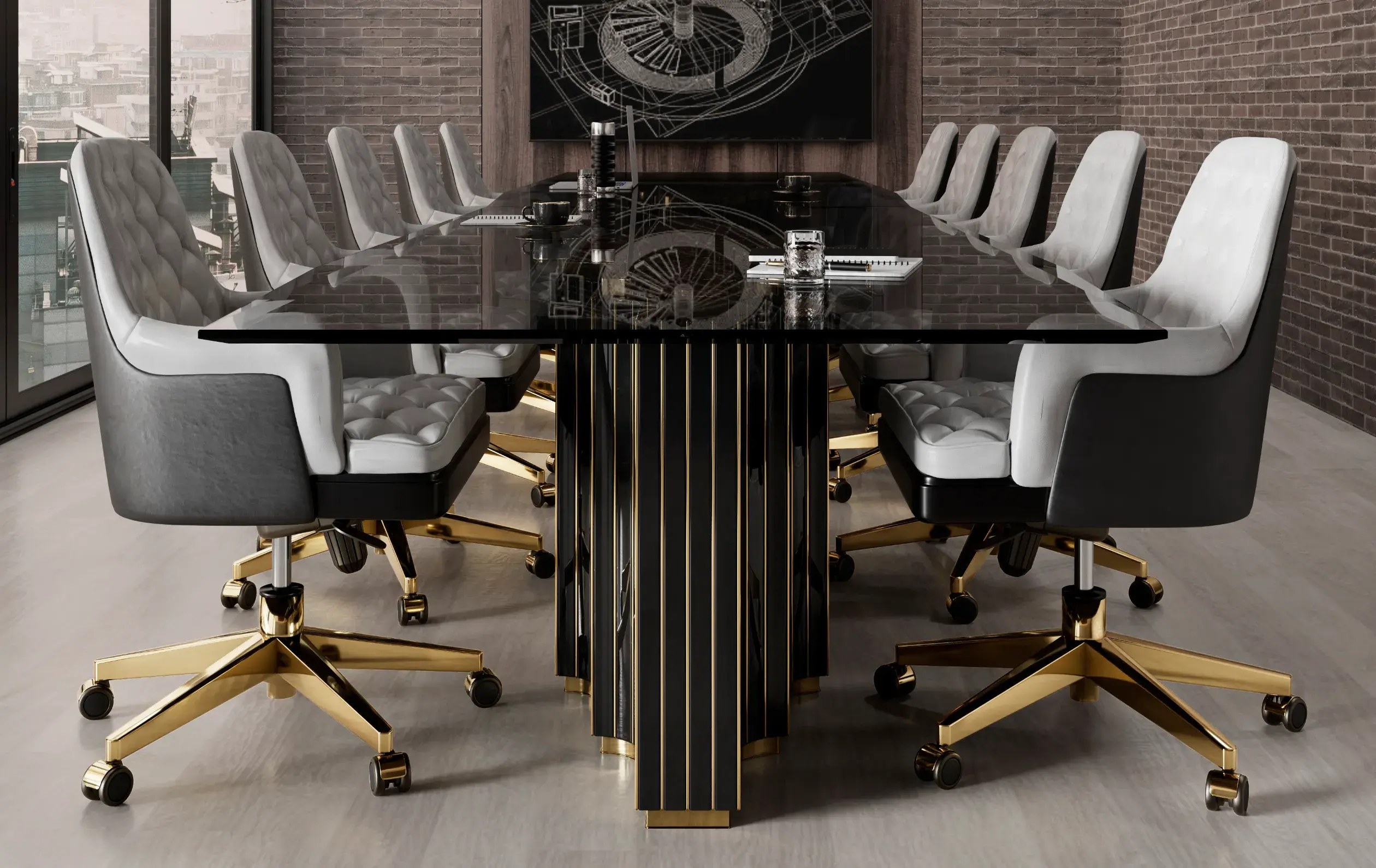 Regal kleine bureaustoel - 1