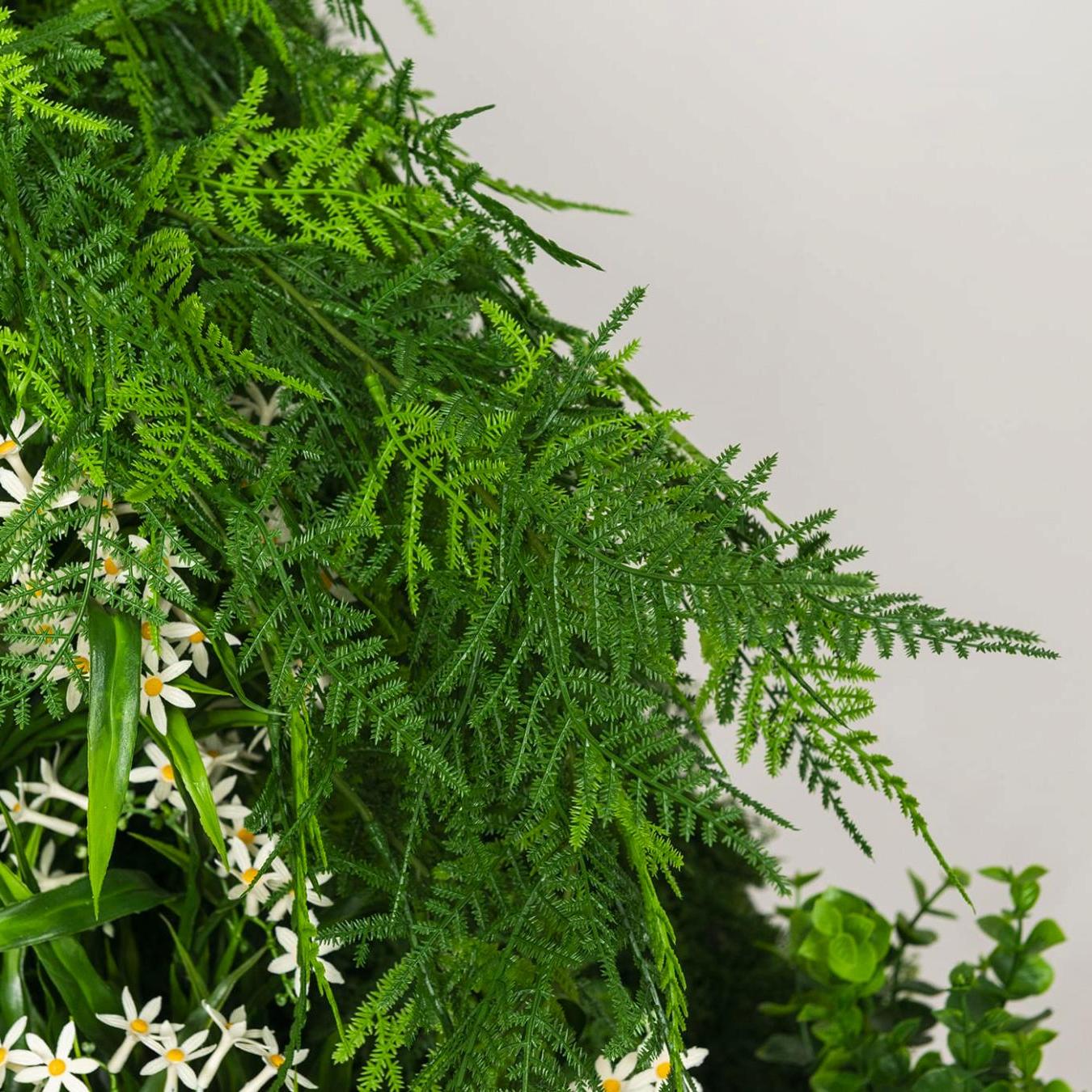 Meleda buitenste groenewandcompositie