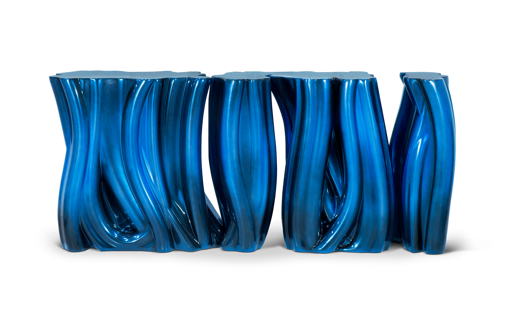 Monochrome blauw premium dressoir