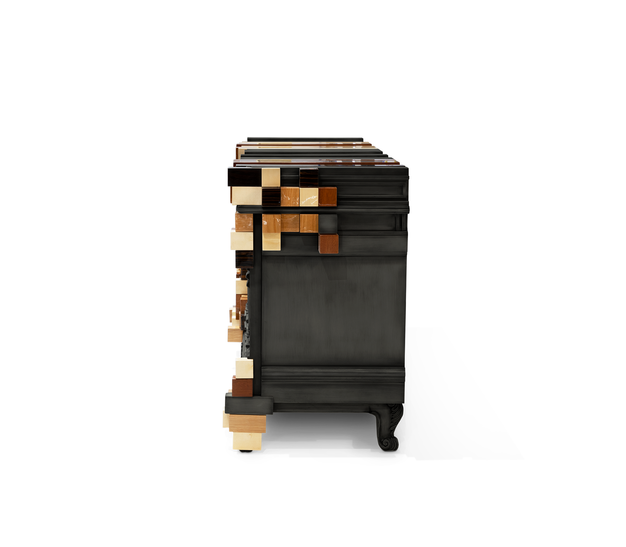 Trafalgar zwart dressoir