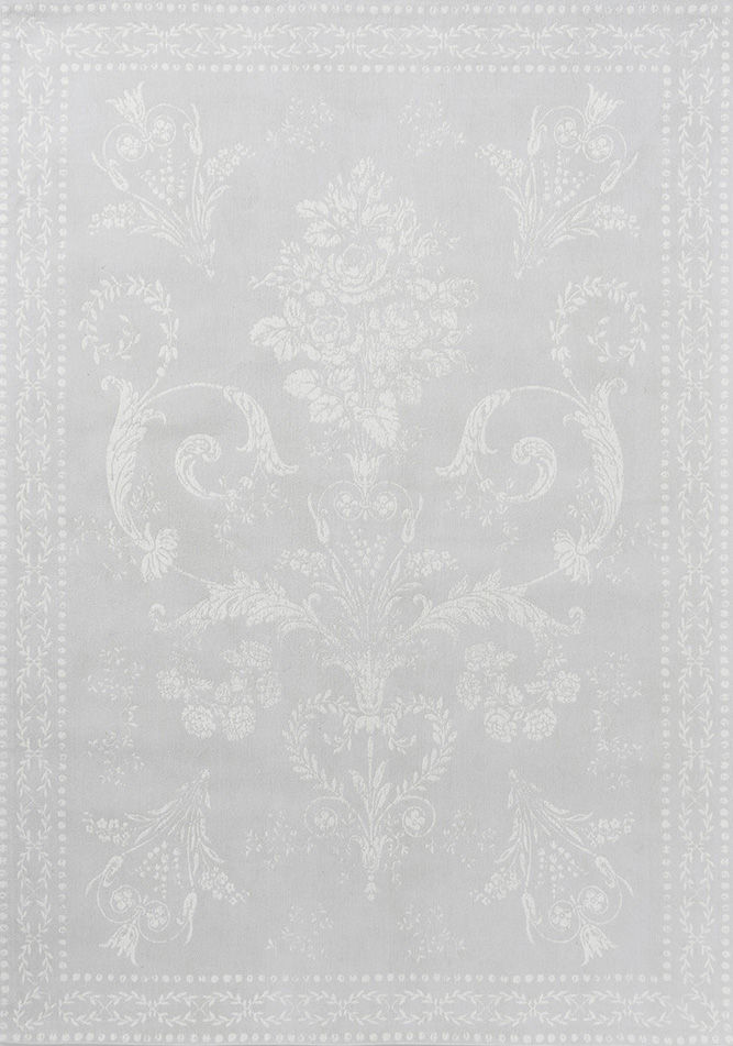 Josette-dove grijs tapijt | Maat: 250 × 350 cm