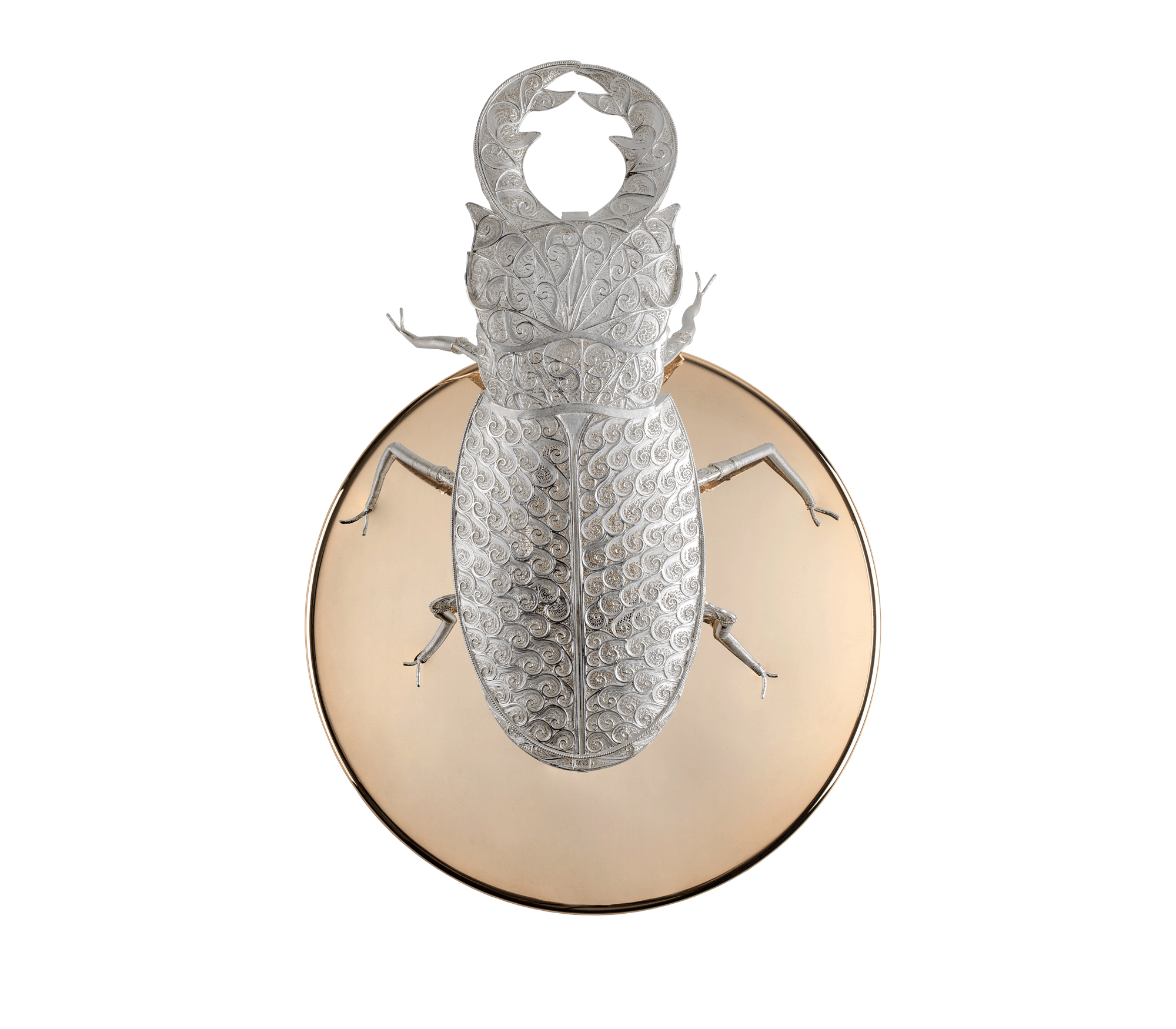 Filigree Scarab wandlamp