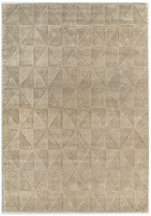 Triangles Beige tapijt | Maat: 200 × 300 cm Triangles Beige tapijt | Maat: 200 × 300 cm