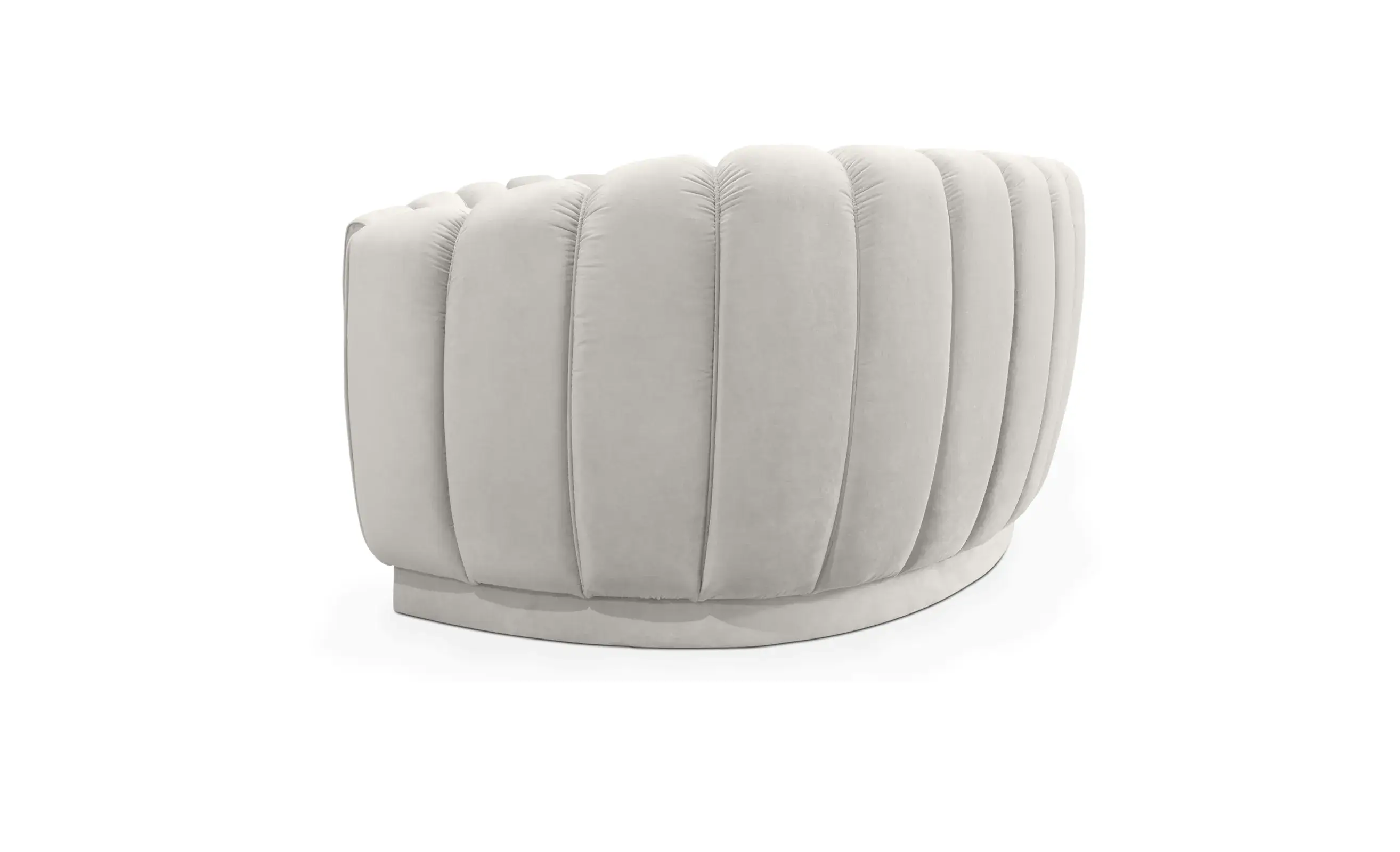 Lustre ronde tweepersoonsbank