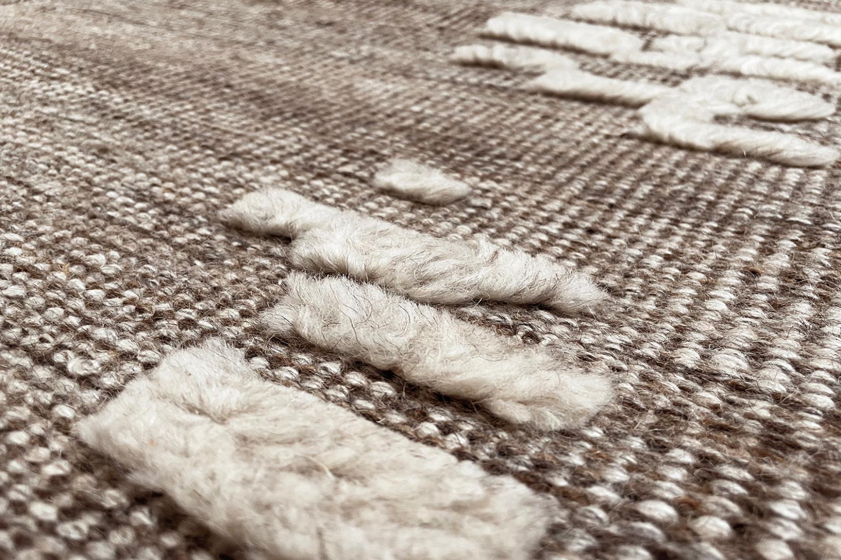 Elsewhere Beige tapijt | Maat: 300 × 400 cm