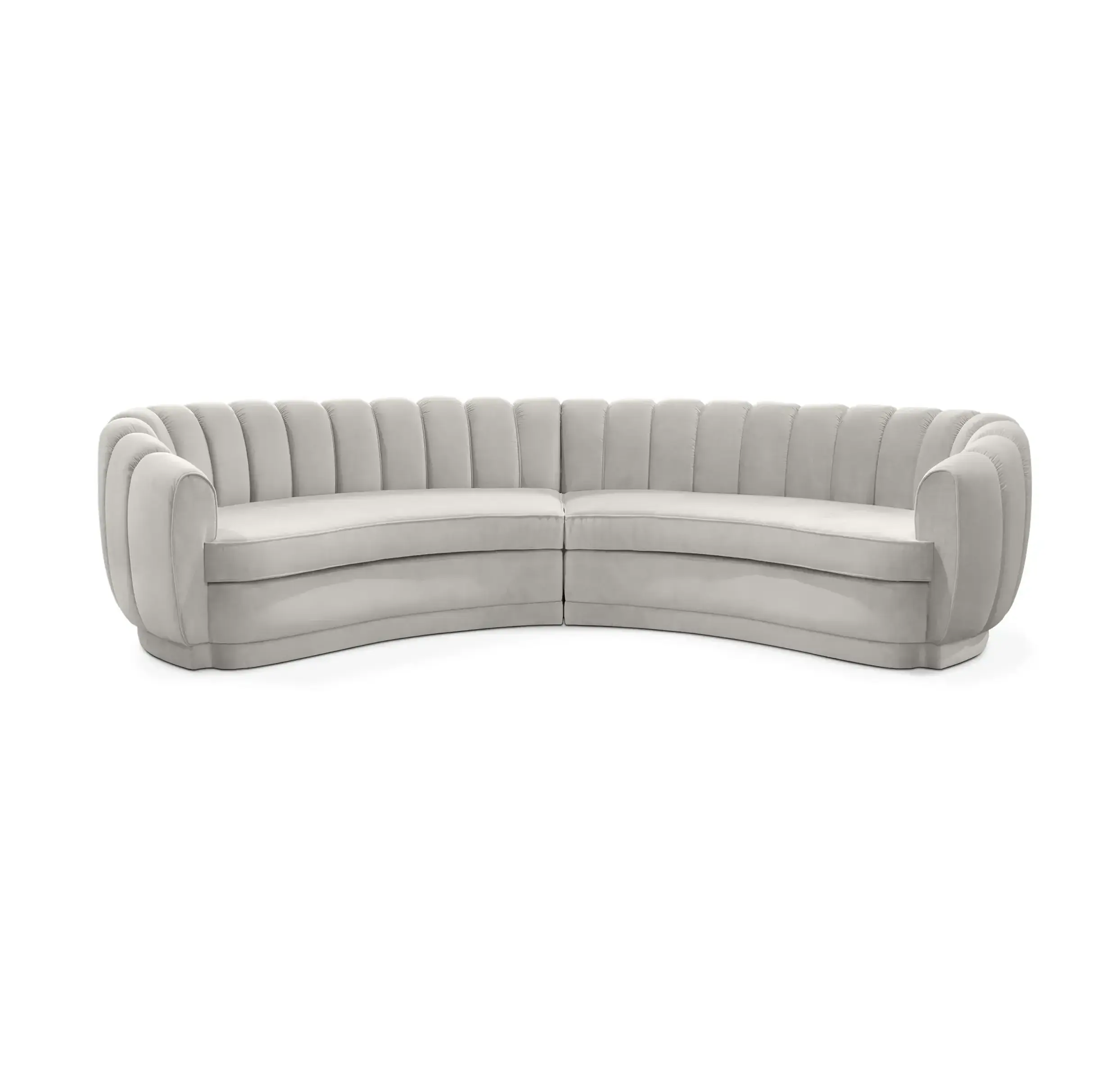 Lustre ronde tweepersoonsbank