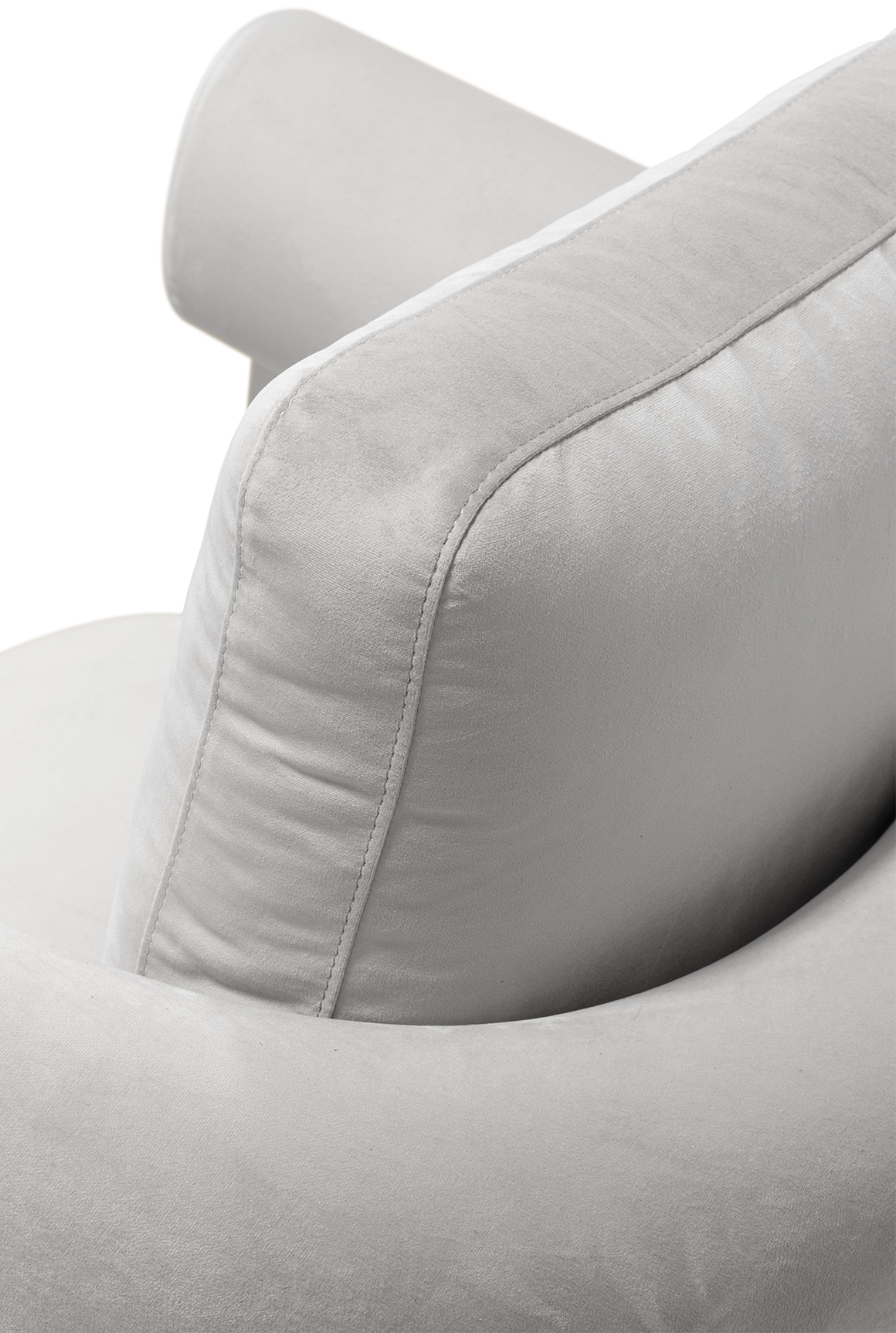 Enigma zilveren fauteuil