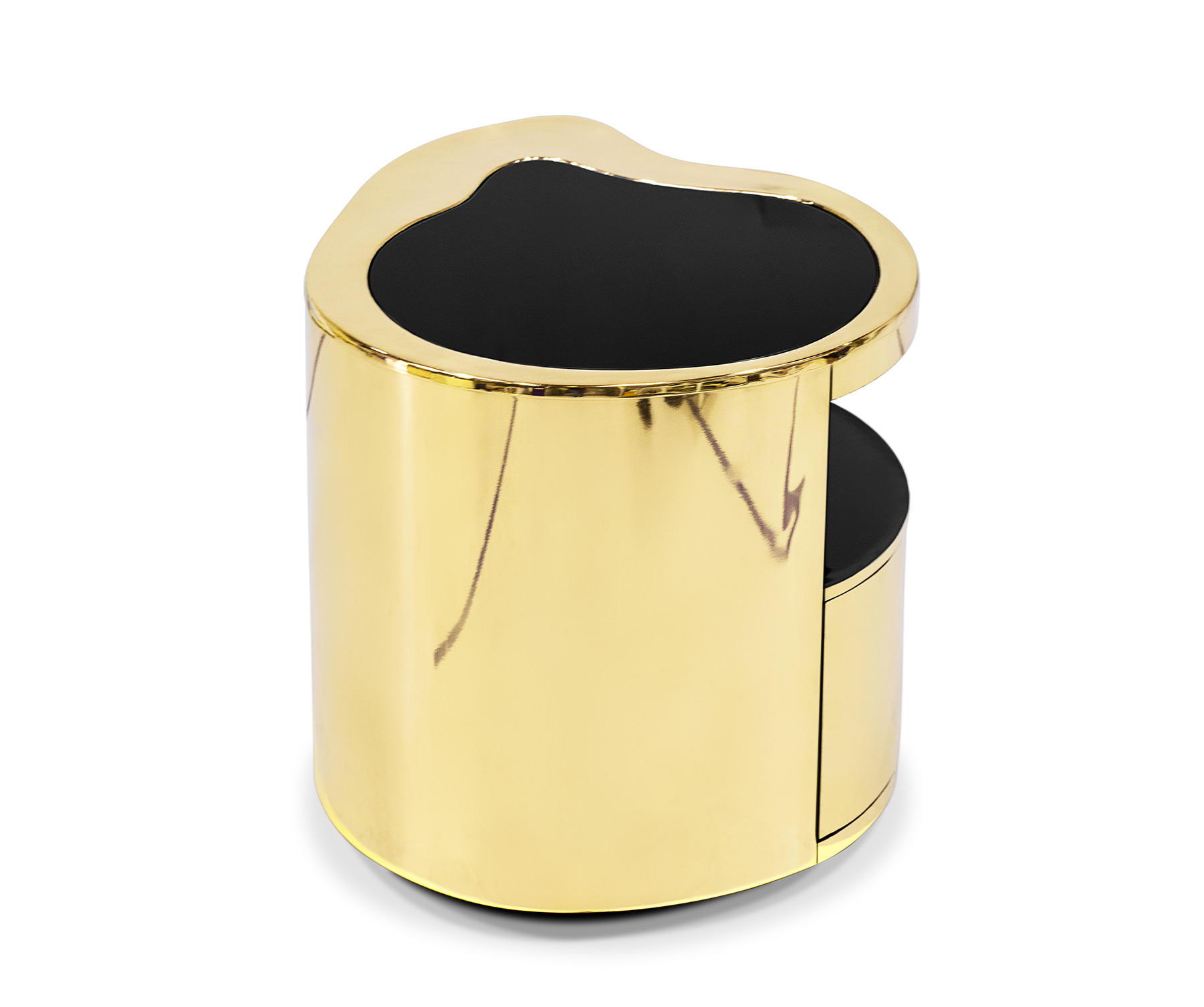 Crest gouden nachtkastje