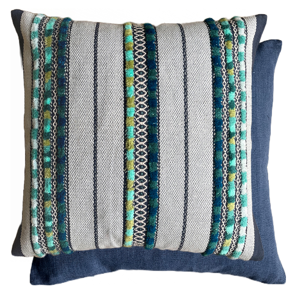 Mangala Indigo 50 × 50 kussen