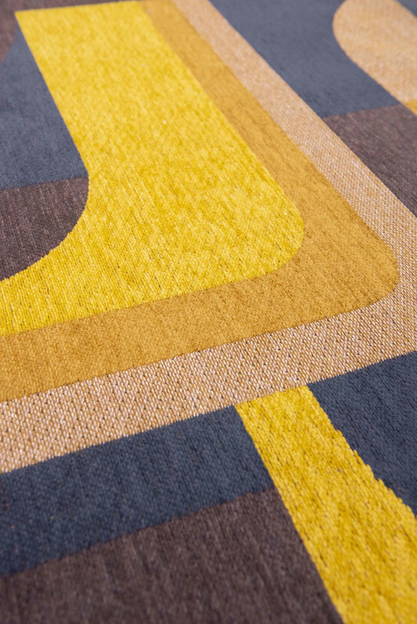 Yellow Meyer tapijt | Maat: 240 × 340 cm