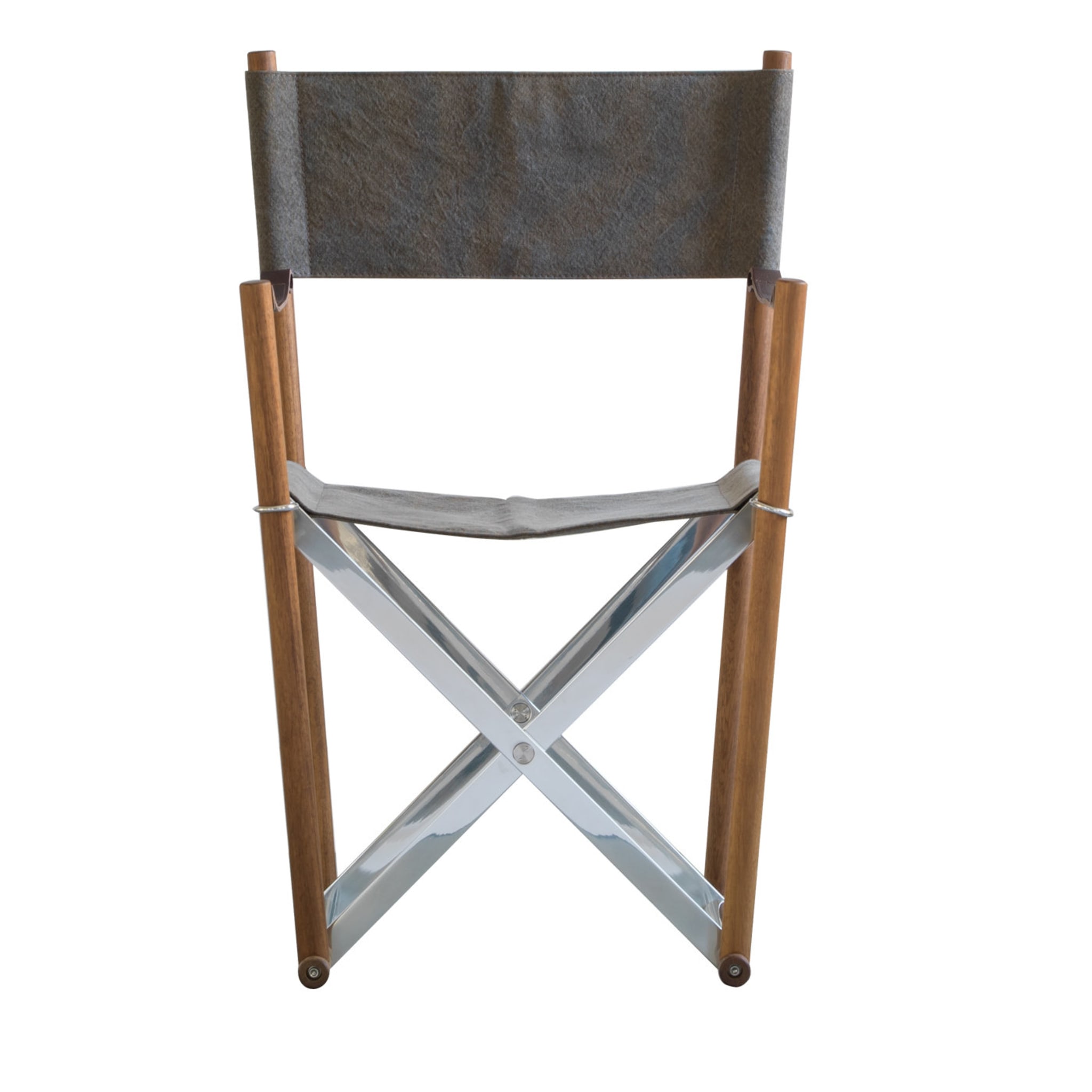 Regista katoenen stoel | Onderstel: Iroko Wood