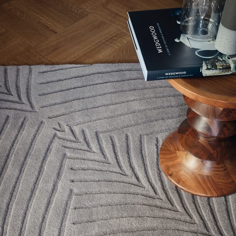 Folia grijs tapijt | Maat: 120 × 180 cm