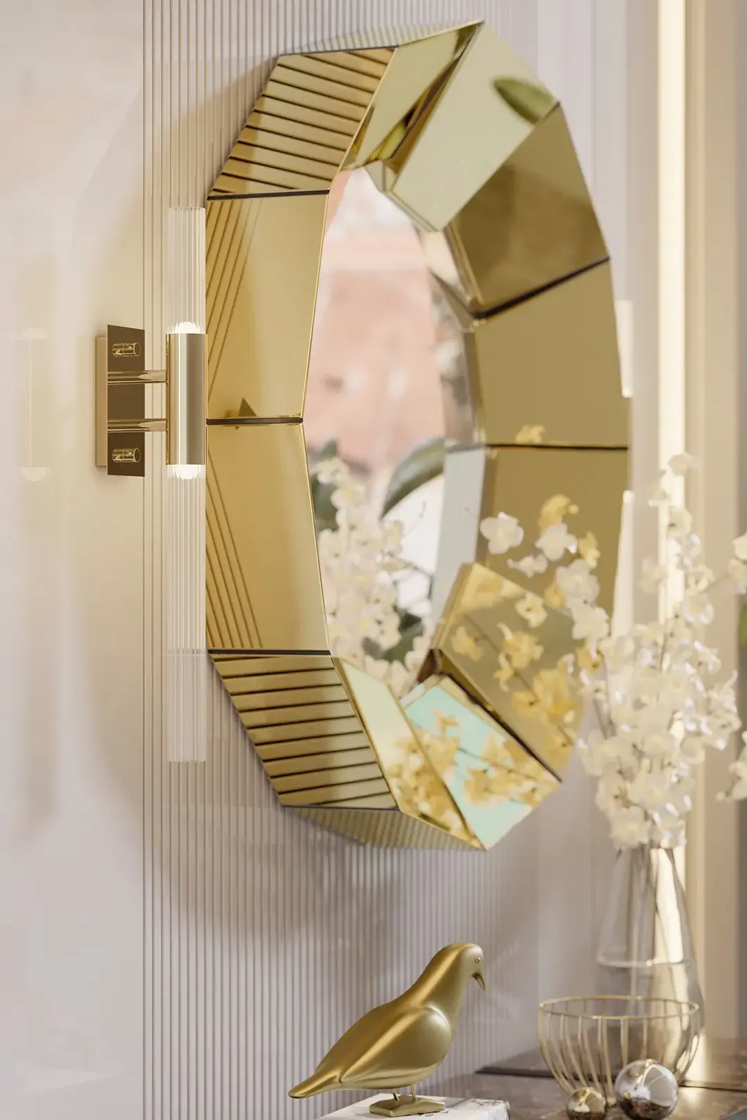 Radiance gouden spiegel - 2