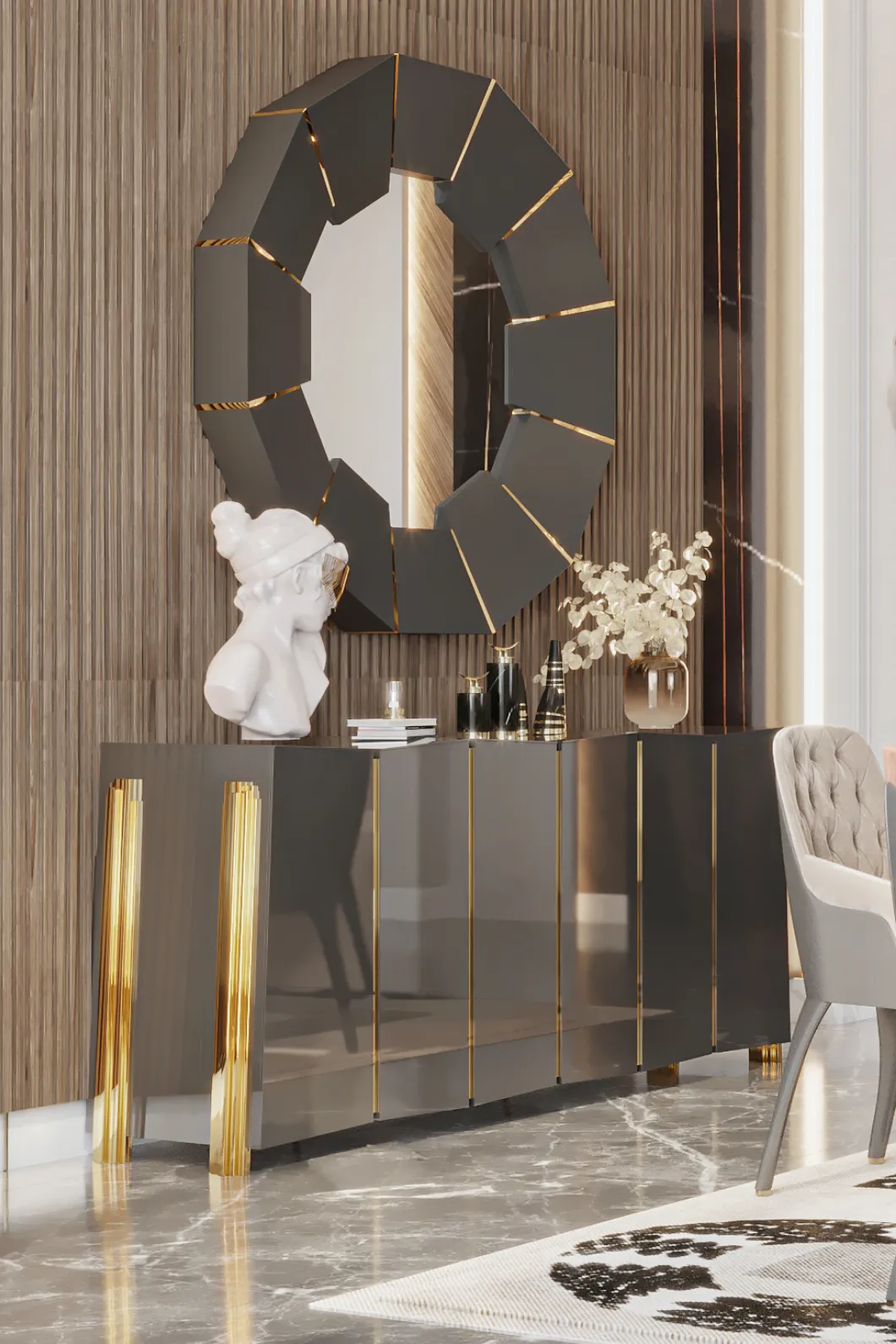 Radiance zwarte spiegel - 1