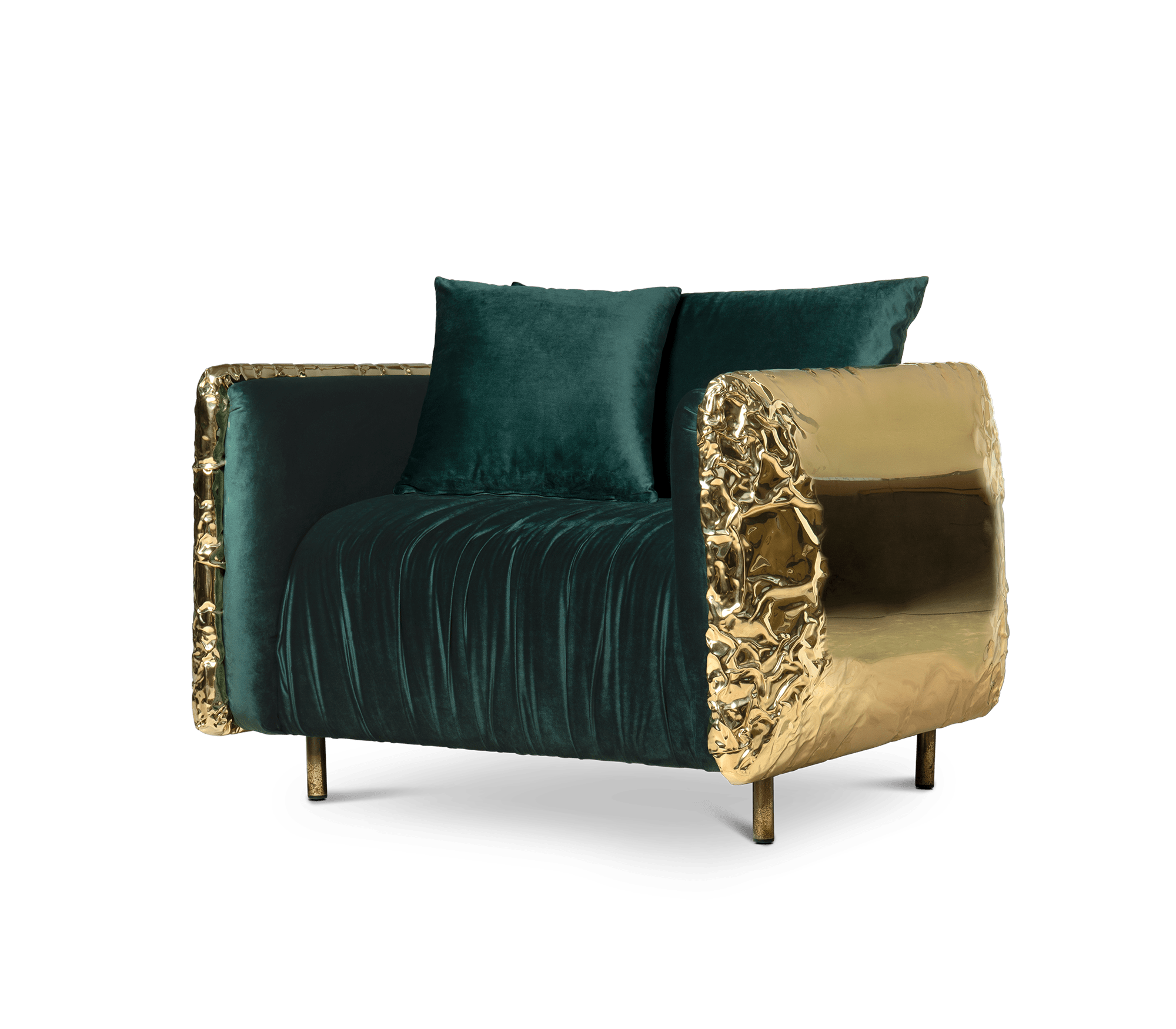 Imperia groene fauteuil