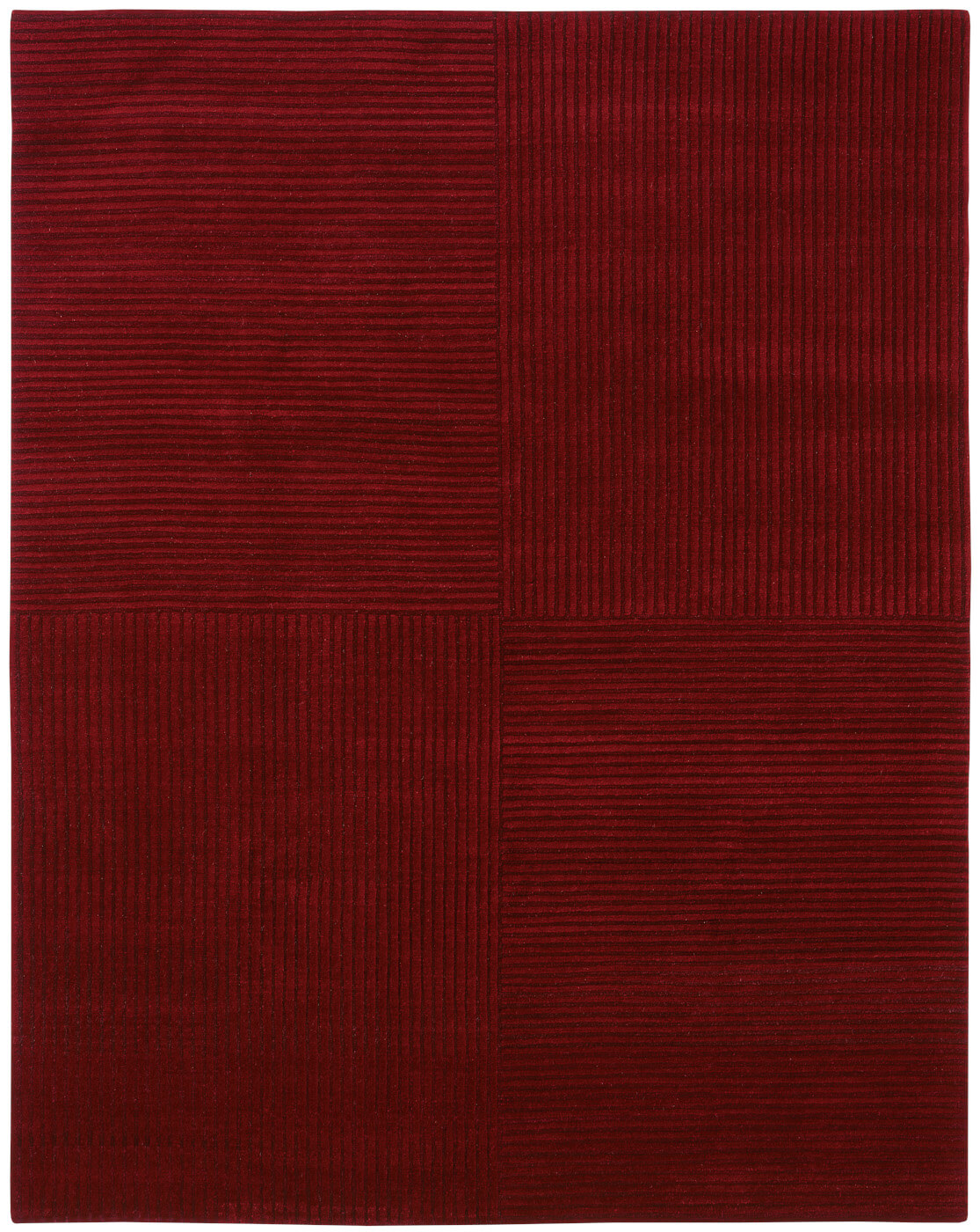Vario 1 donkerrood tapijt | Maat: 250 × 300 cm