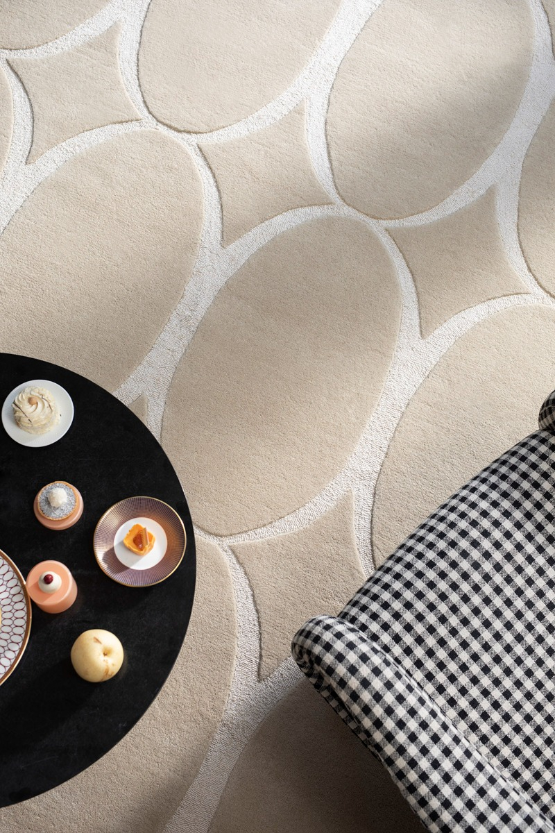 Renaissance beige tapijt | Maat: 120 × 180 cm