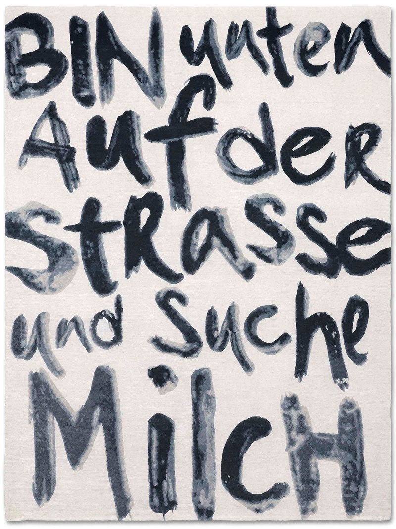 Suche Milch luxe handgeknoopt vloerkleed
