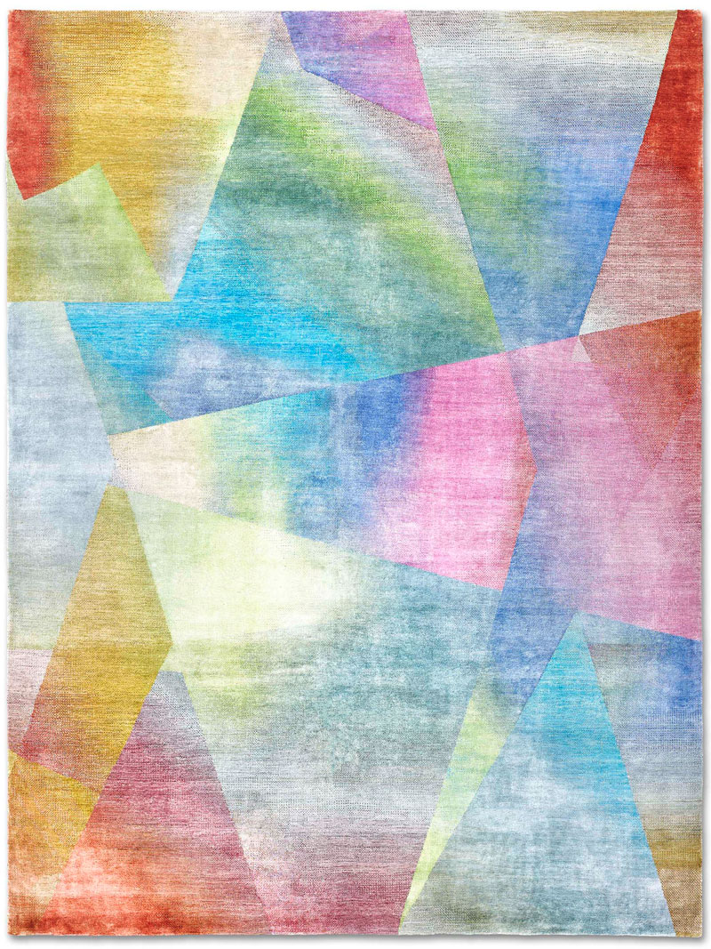 Crystal luxe handgeknoopt tapijt