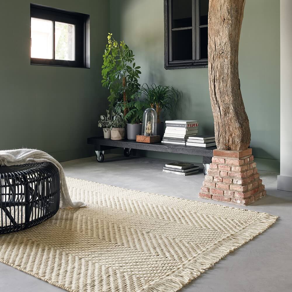 Atelier twill tapijt | Maat: 250 × 350 cm