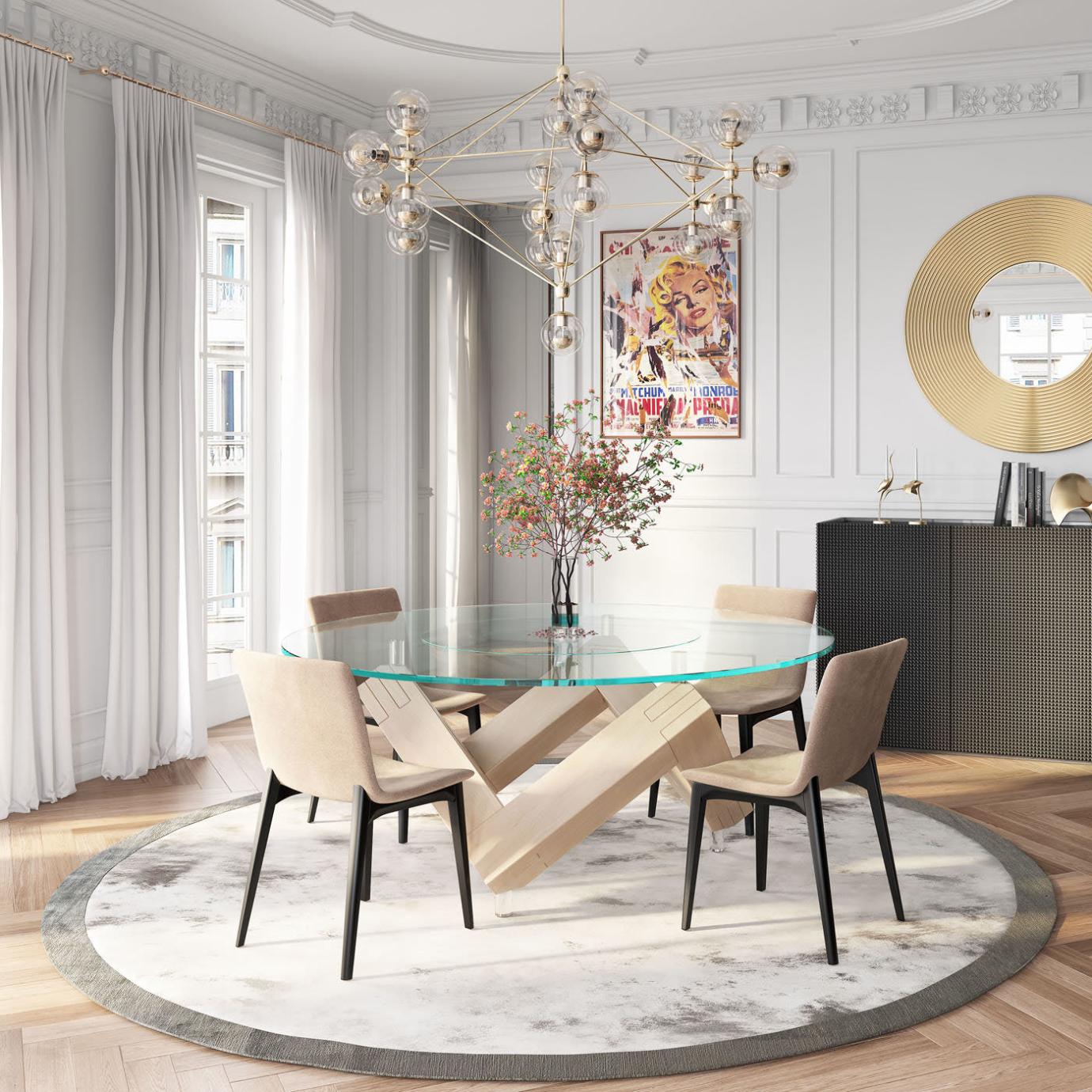 Zwart Alfama Dressoir