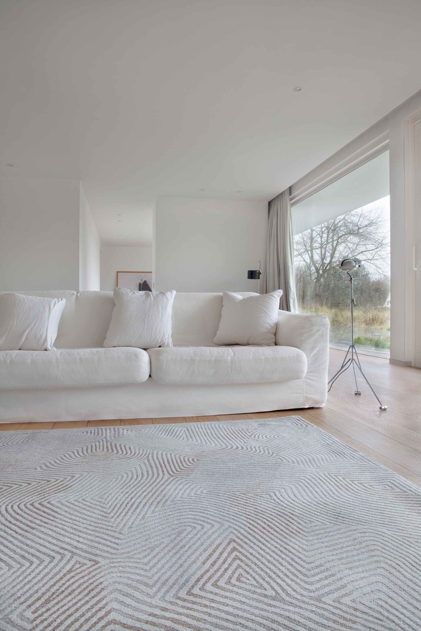 Coral - Oyster White tapijt | Maat: 240 × 340 cm