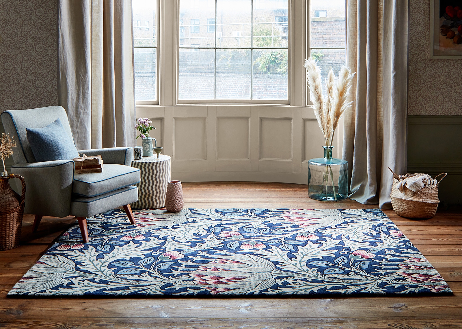 Artichoke mineraal tapijt | Maat: 250 × 350 cm