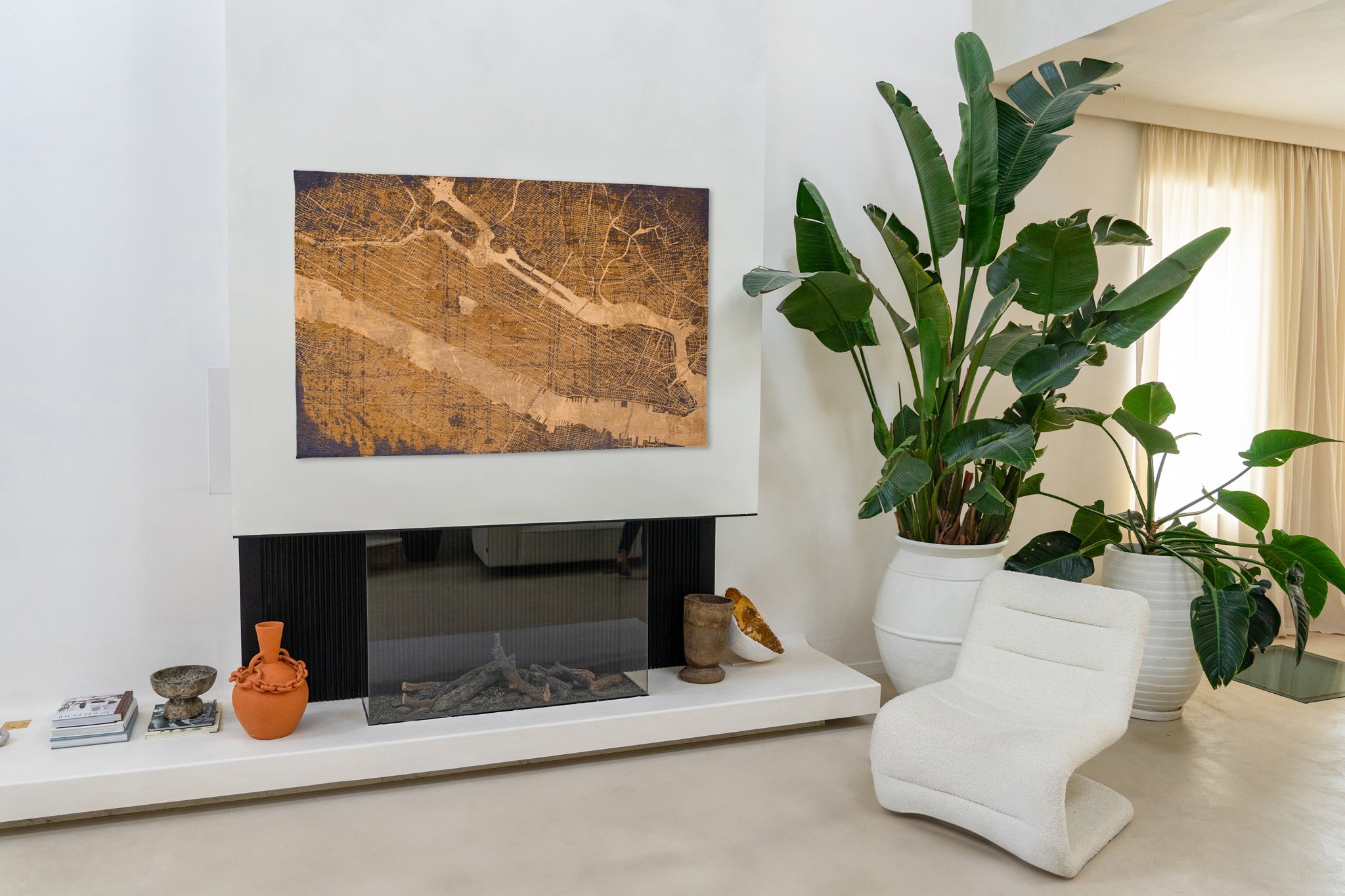 Gatsby Gold tapijt | Maat: 200 × 280 cm
