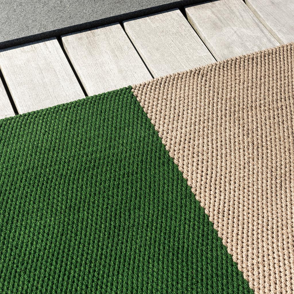 Deck lentegroen outdoor tapijt | Maat: 160 × 230 cm