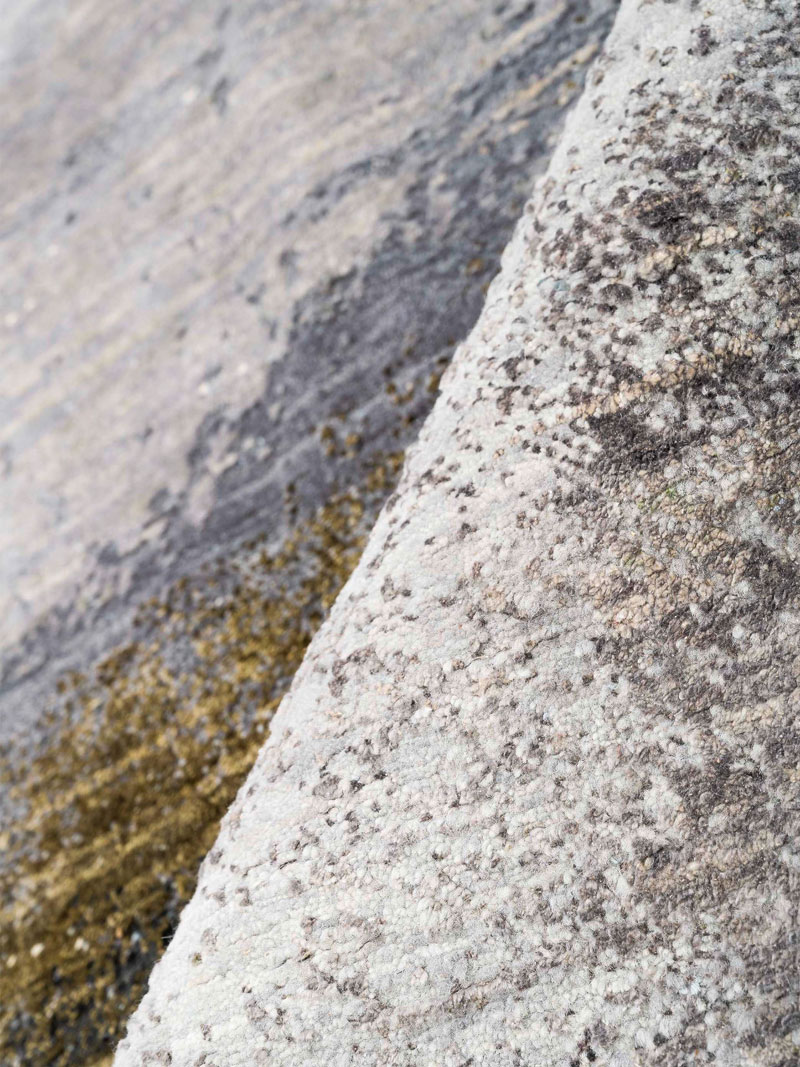 Green Rust handgeweven tapijt | Maat: 140 × 210 cm