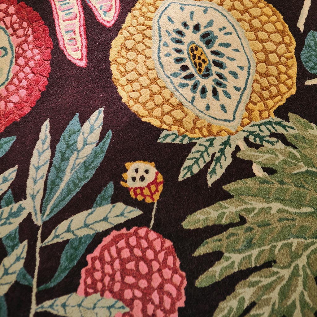 Jackfruit Cherry/Alabaster vloerkleed | Maat: 200 × 280 cm