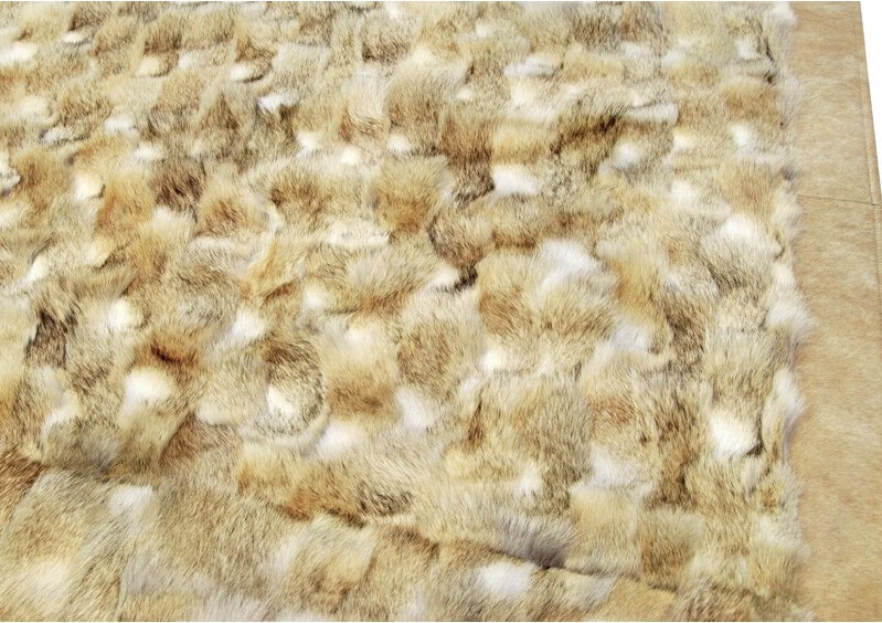 Wolf bont tapijt | Maat: 180 × 270 cm