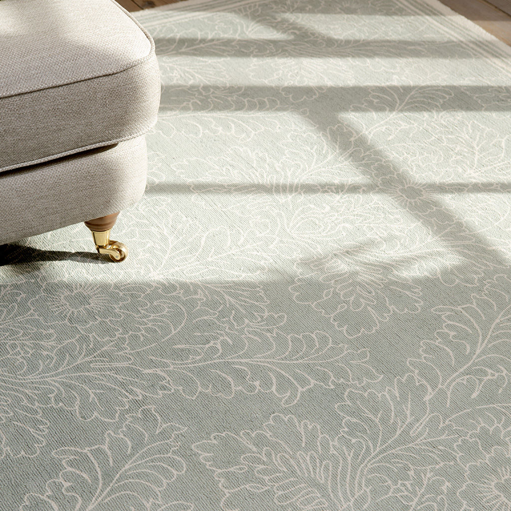 Silchester-pale sage tapijt | Maat: 200 × 280 cm