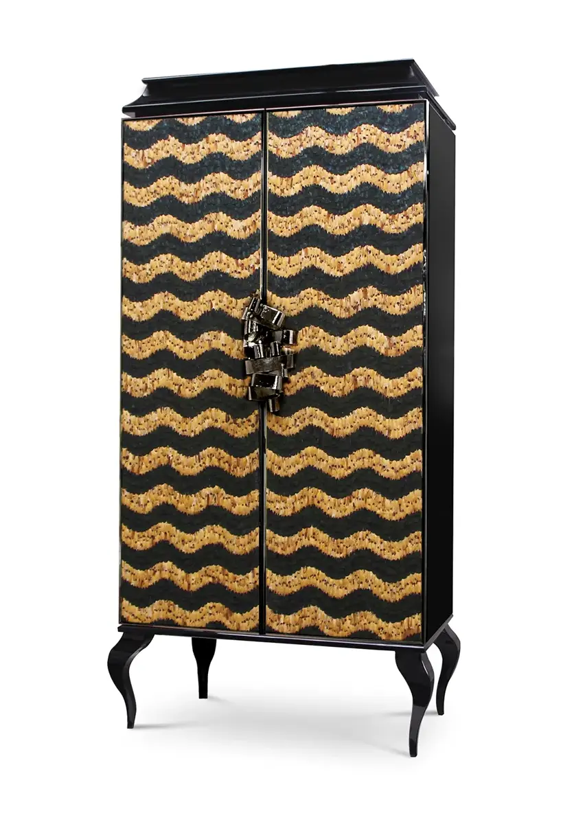 Mirage karamel veer kledingkast