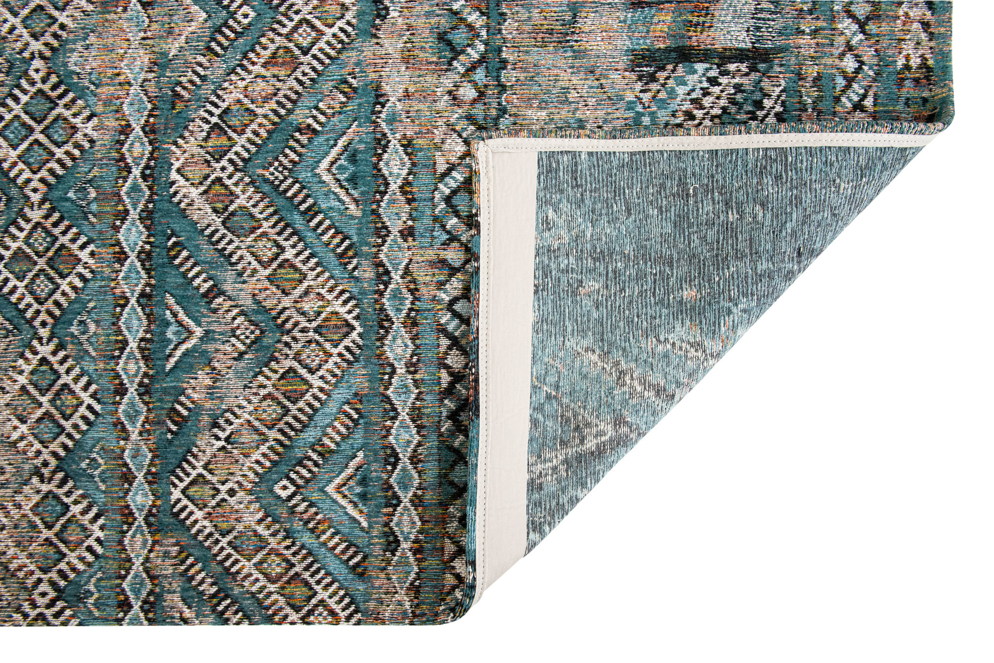 Zemmuri Blue tapijt | Maat: 240 × 340 cm