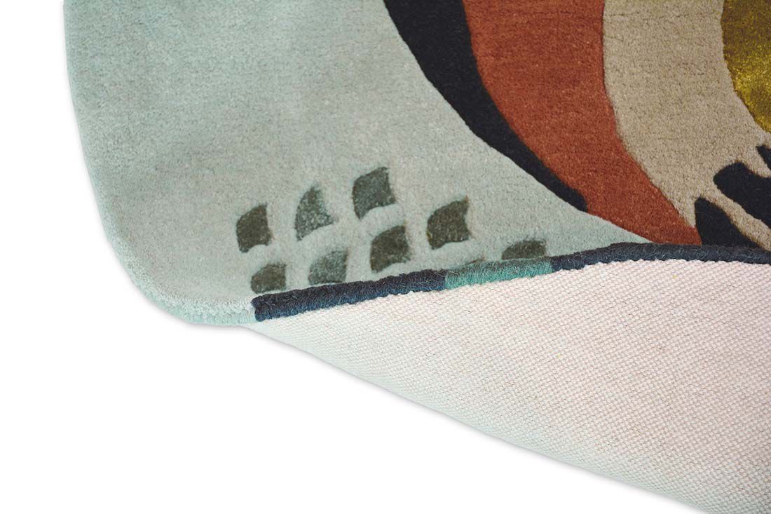 Zodiac vissen cirkel rond tapijt | Maat: Ø 100 cm