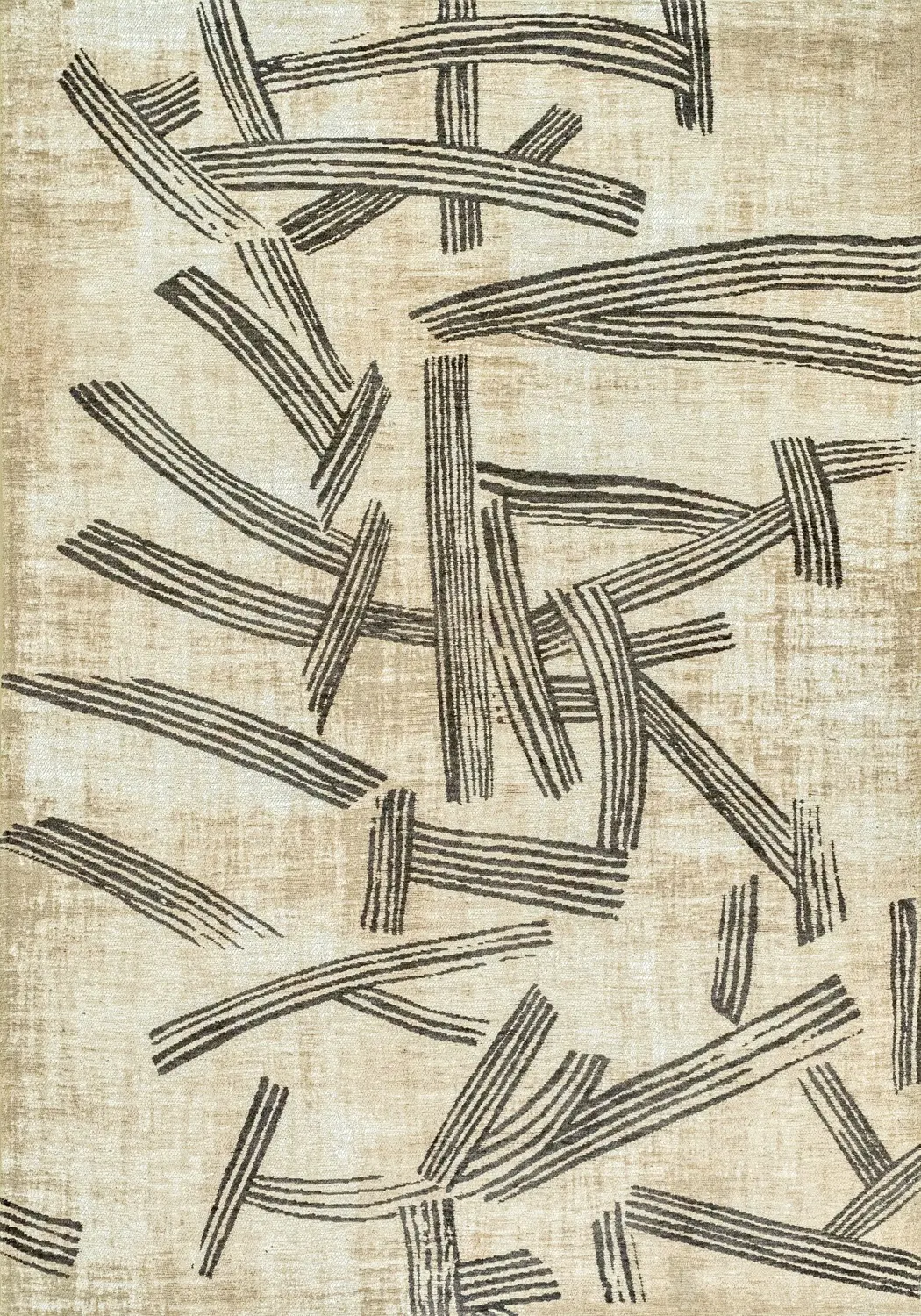 Kanji Slate vloerkleed | Maat: 170 × 240 cm