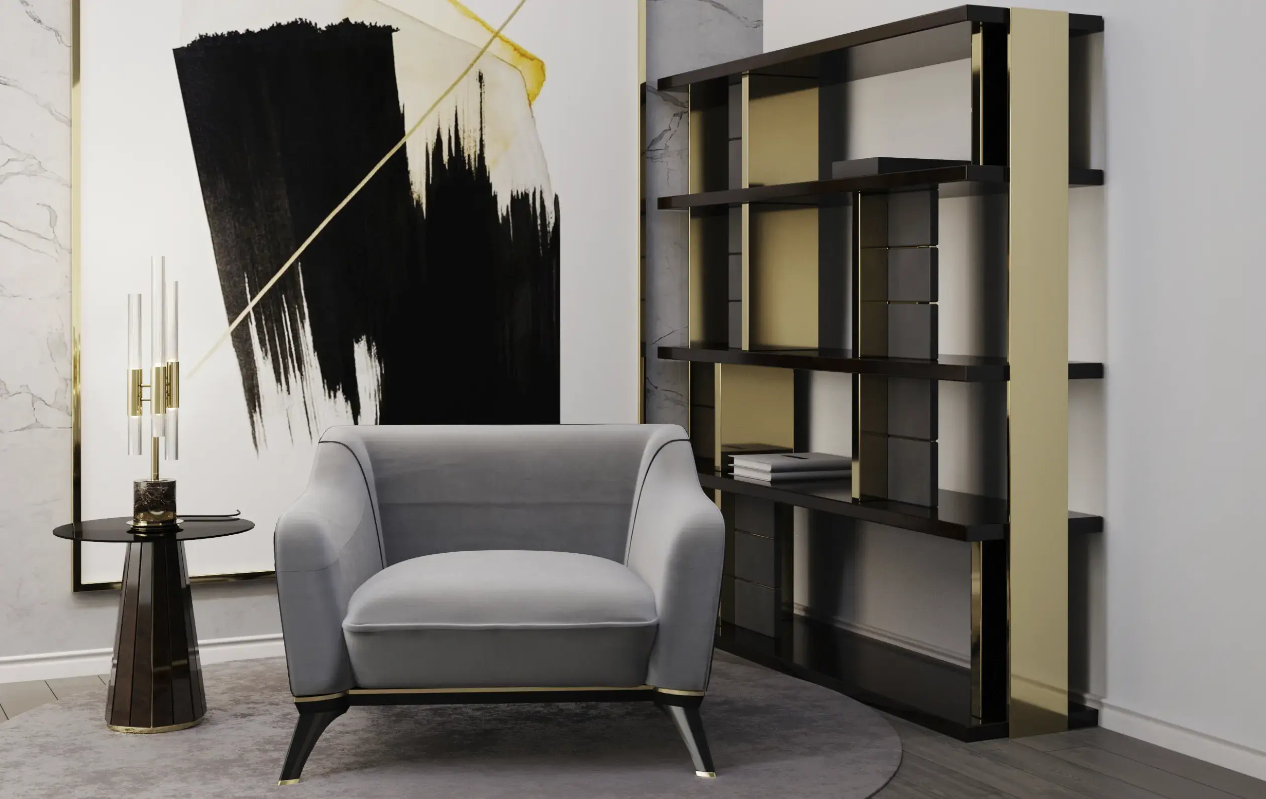 Radiance II bruine bijzettafel - 3