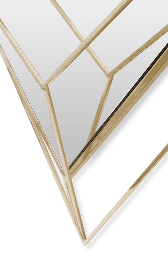 Lustre kleine wandspiegel