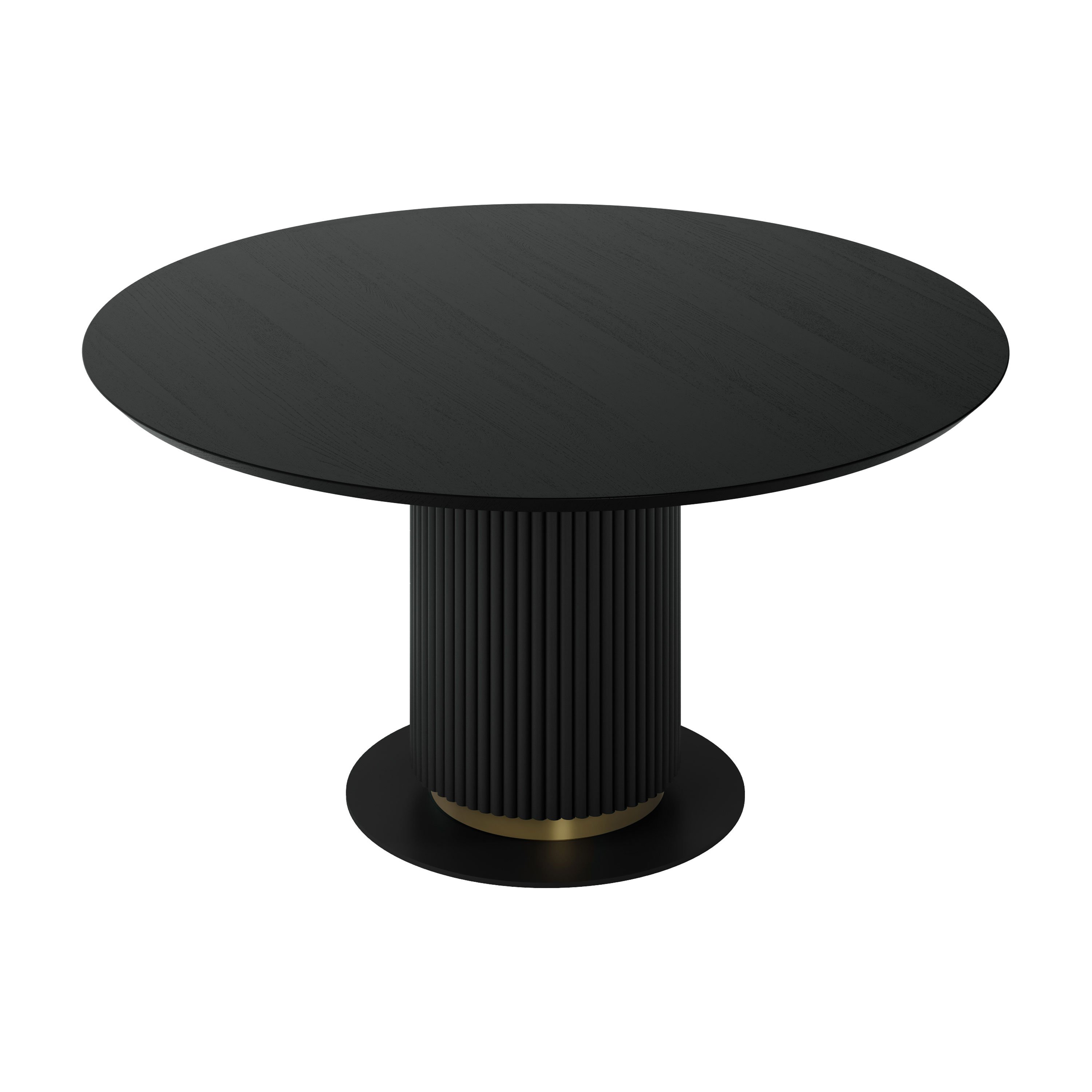 Contera moderne essenhouten ronde tafel