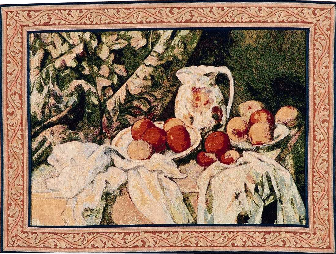 The Apple Basket, Paul Cézanne wandtapijt | Maat: 75 × 100 cm