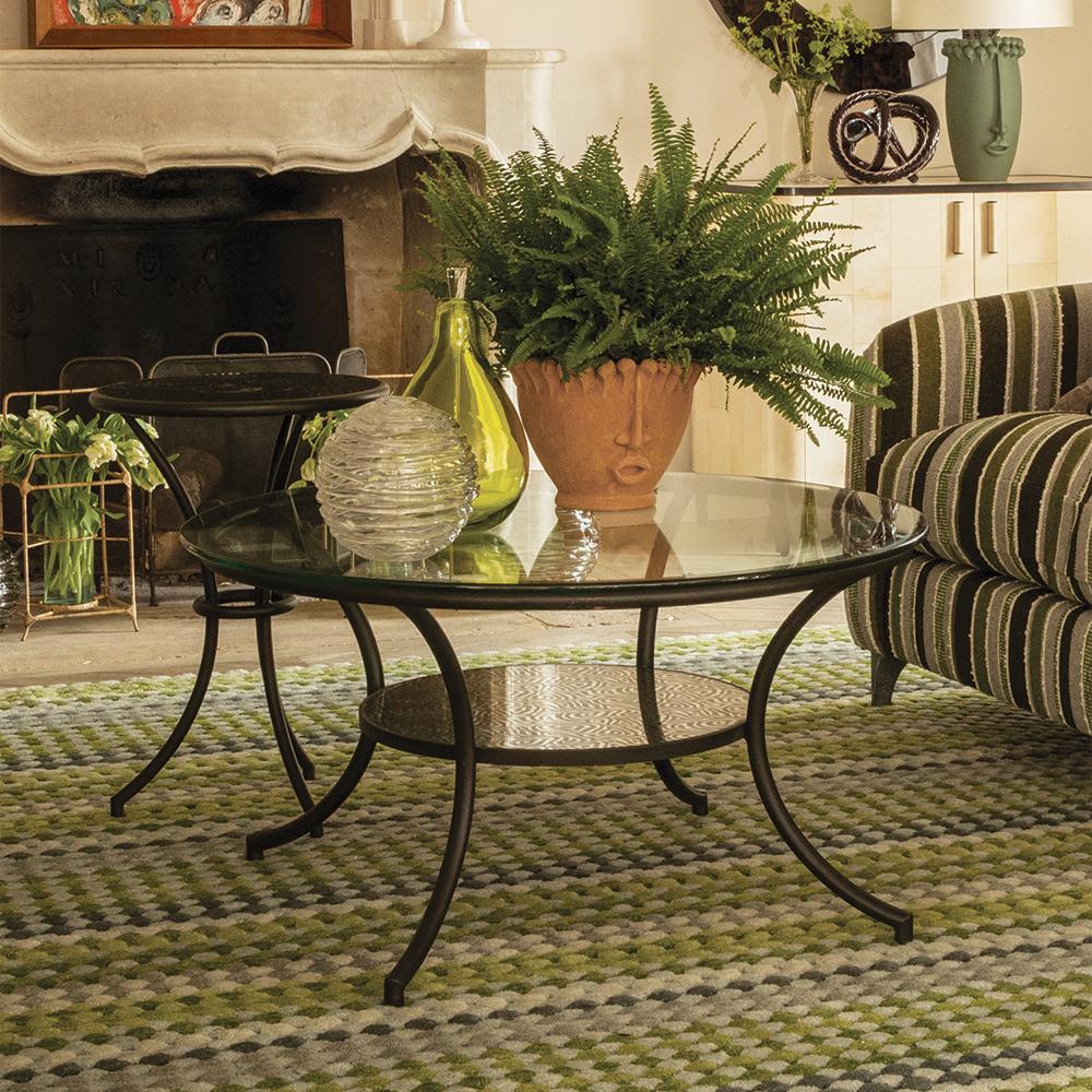 Coralia Verre Eglomise salontafel