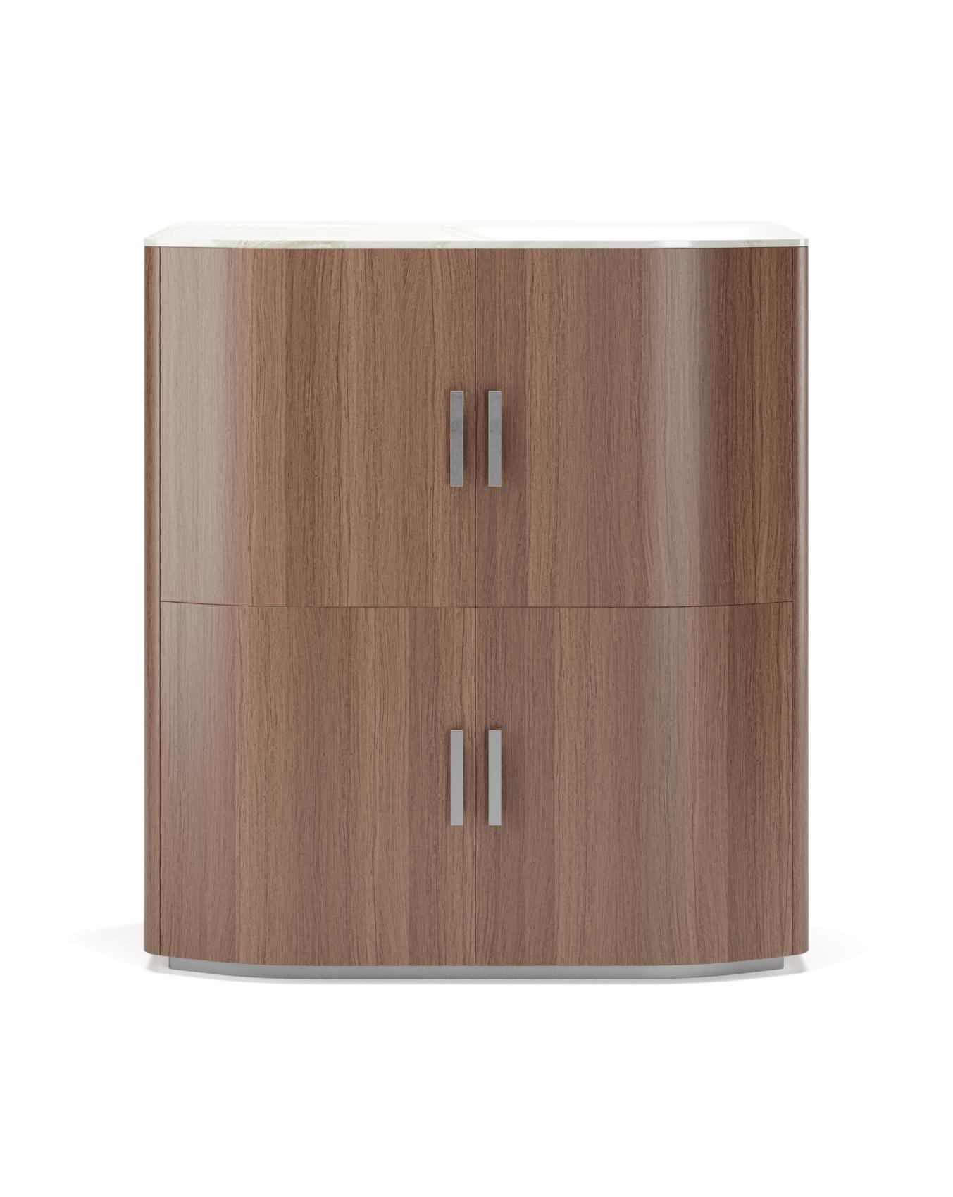 Mike gebogen dressoir