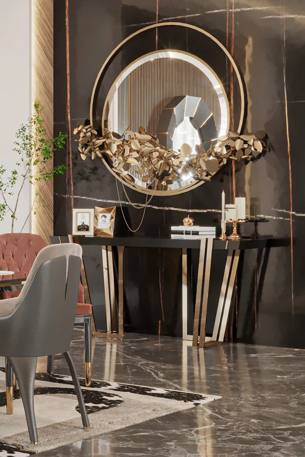 Royal II wandlichtspiegel - 3