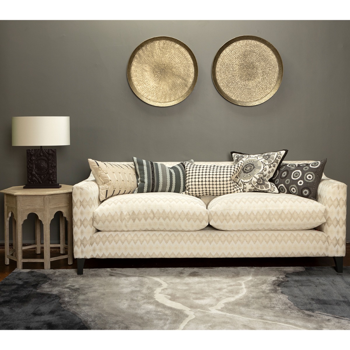 Naraya Noir 60 × 40 kussen