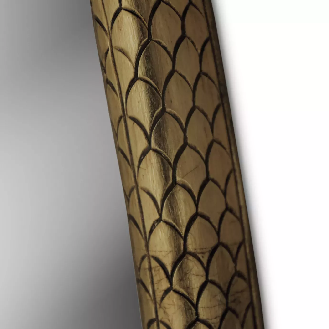 Serpentine peervormige spiegel